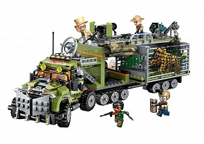 Конструктор - Полиция с фигурками, 658 деталей (Enlighten Brick, BRICK1924 (9))